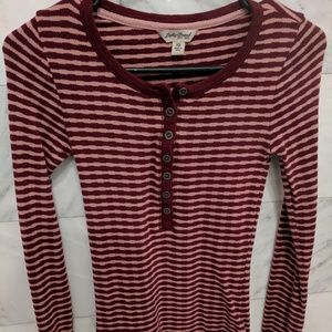 Lucky Brand stretchy long sleeve top